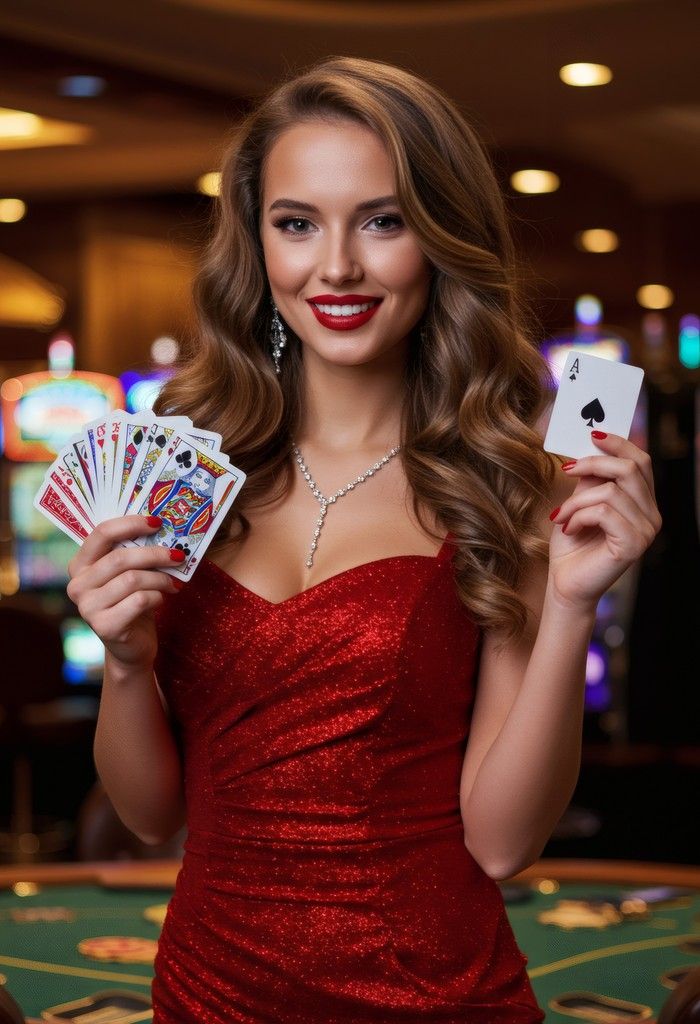 Live Infinite Blackjack dealer at megagacor studio
